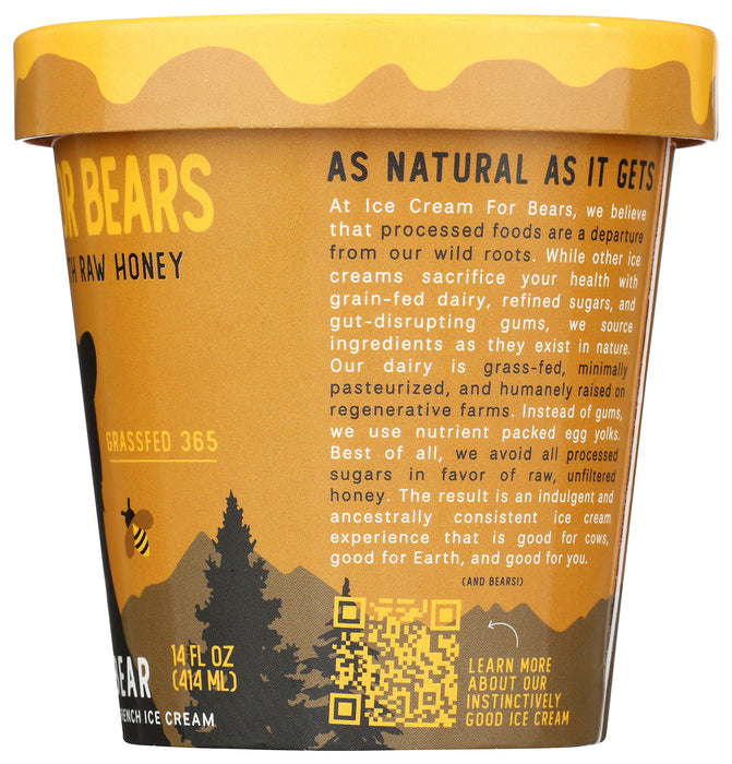 Ice Cream Sweetened with Honey, Butterscotch Caramel, 14 fl oz
