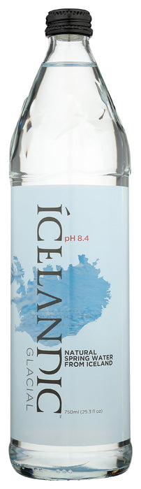 Natural Spring Water Iceland, Glass, 750 ml