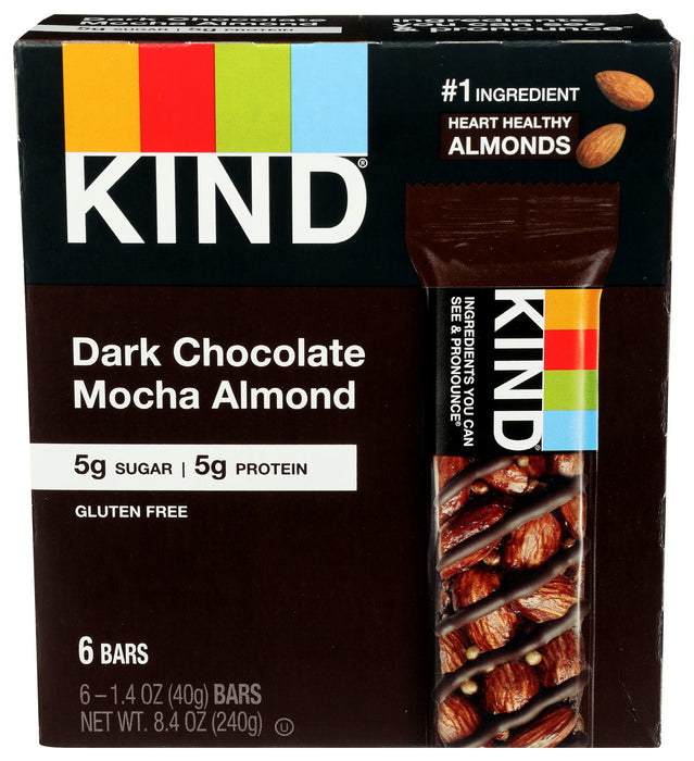 Dark Chocolate Mocha Almond Bar, 1.4 oz