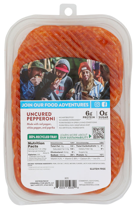 Uncured Pepperoni, 2.7 oz