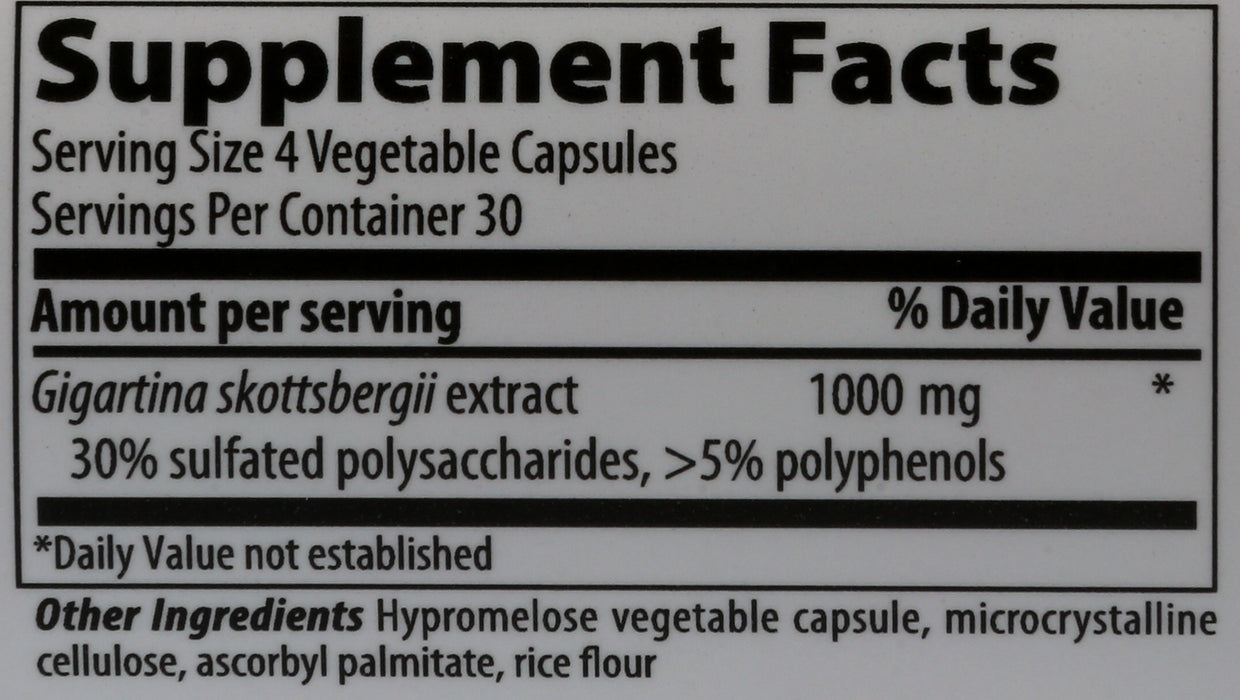 Gigartina RMA 250mg, 60 cap