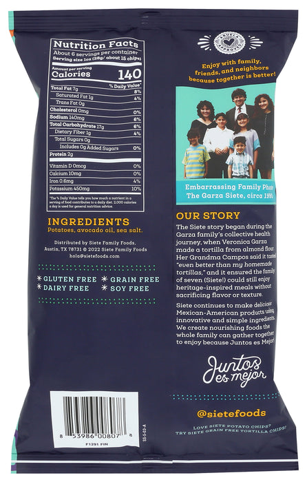 Potato Chips, Sea Salt, 5.5 oz