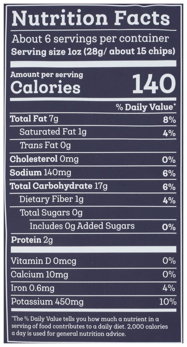 Potato Chips, Sea Salt, 5.5 oz