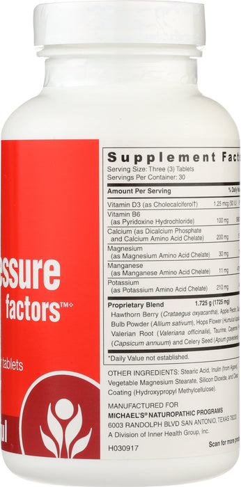 Blood Pressure Factors, 90 tab