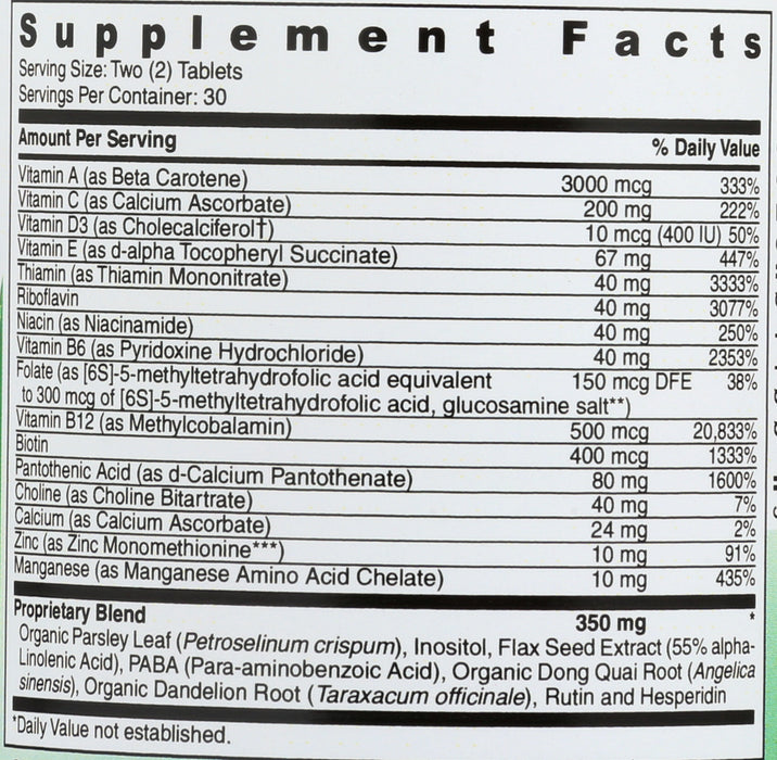 Teen Girls Daily Multivitamin, 60 tab