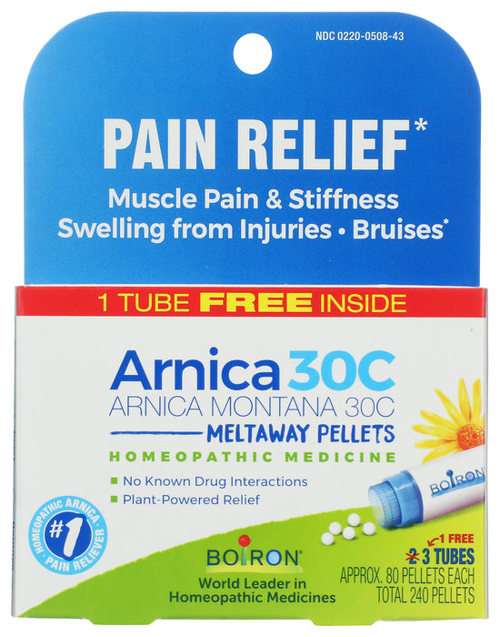 Arnica Montana 30c Pellets B2G1, 3 tube