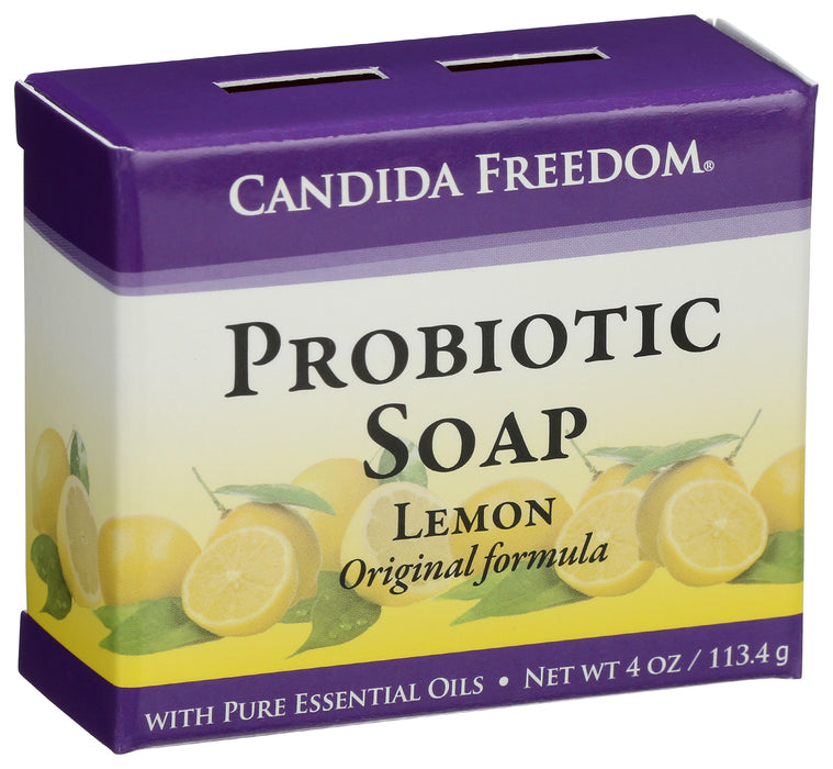 Candida Freedom Probiotic Soap, Lemon