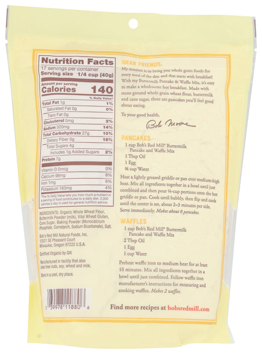 Buttermilk Pancake & Waffle Mix, 24 oz