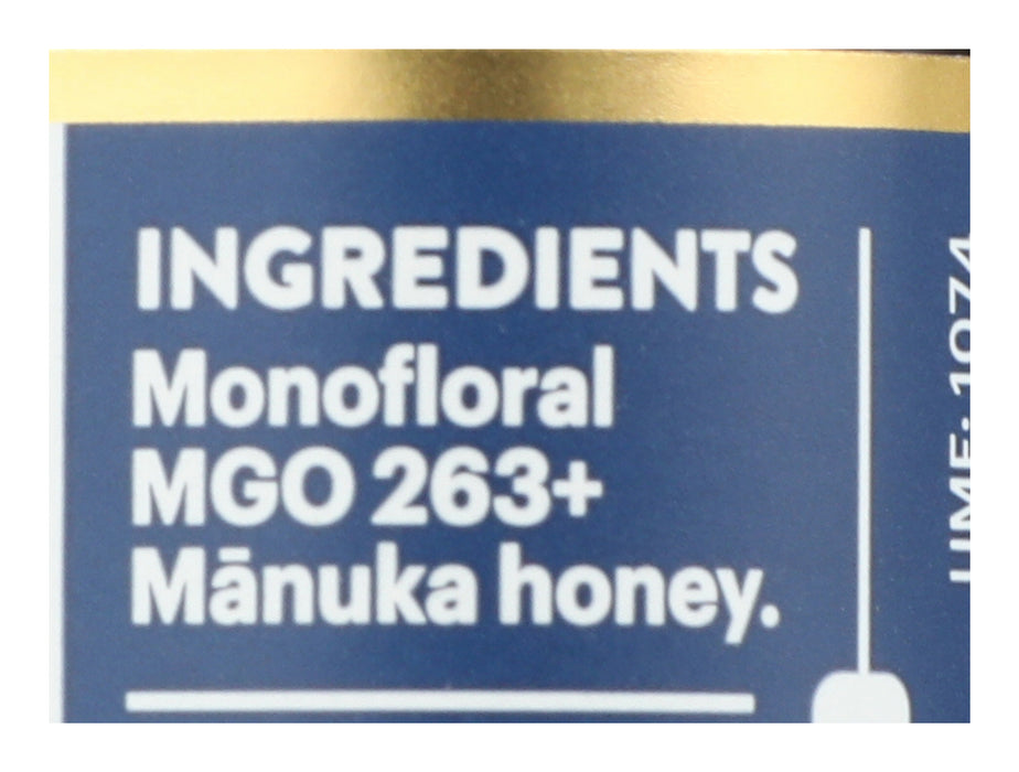 Raw Manuka Honey, MGO 263+, 8.8 oz