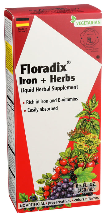 Floradix Iron+Herbs, 8.5 fl oz