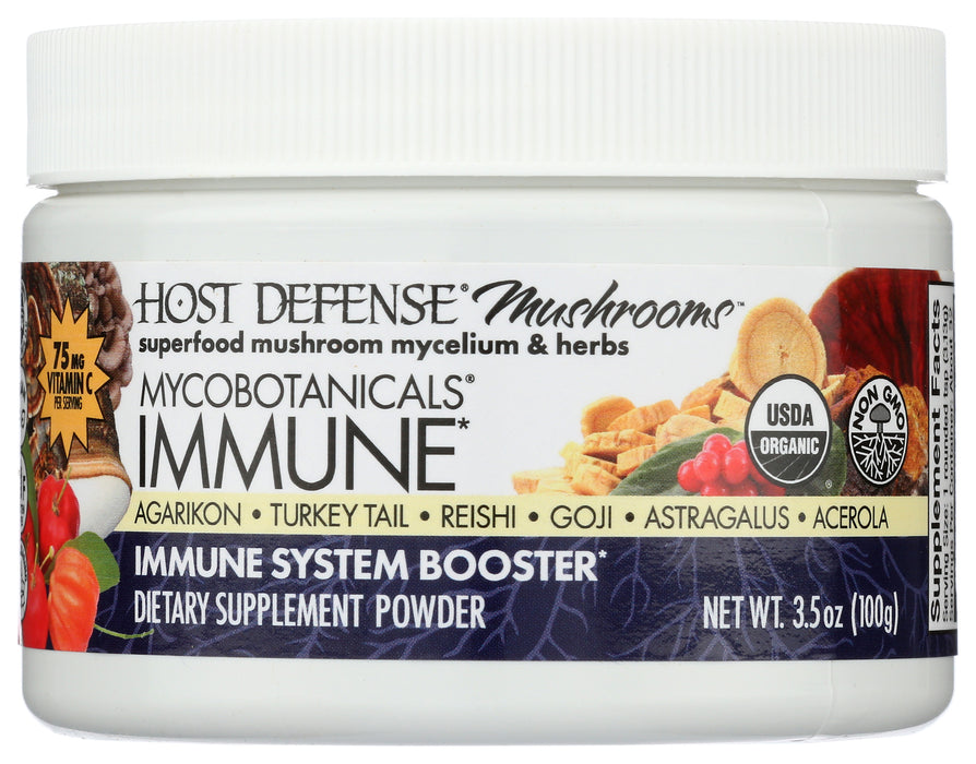 MycoBotanicals Immune Powder, Org, 3.5 oz