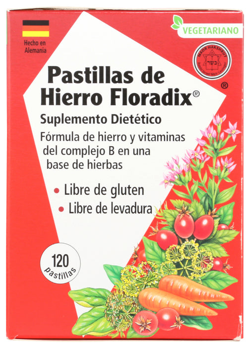 Floradix Iron Tablets, 120 tab