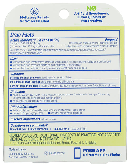 Nux Vomica 30c Pellets B2G1, 3 tube