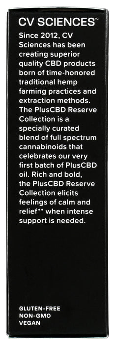 Reserve CBD/THC 25mg/2.5mg, Chocolate Mint, 1 fl oz