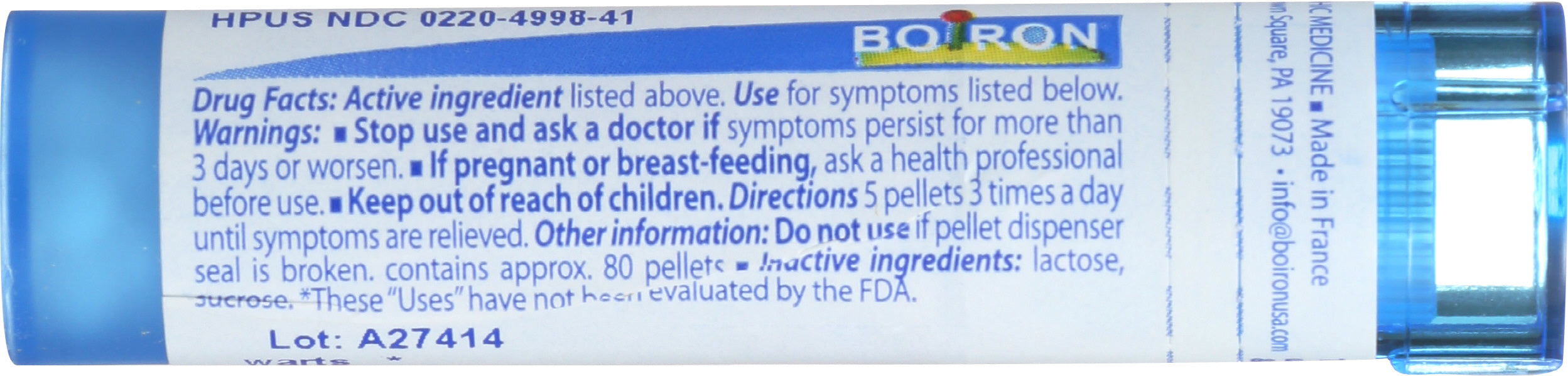 Thuja Occidentalis 6c MD