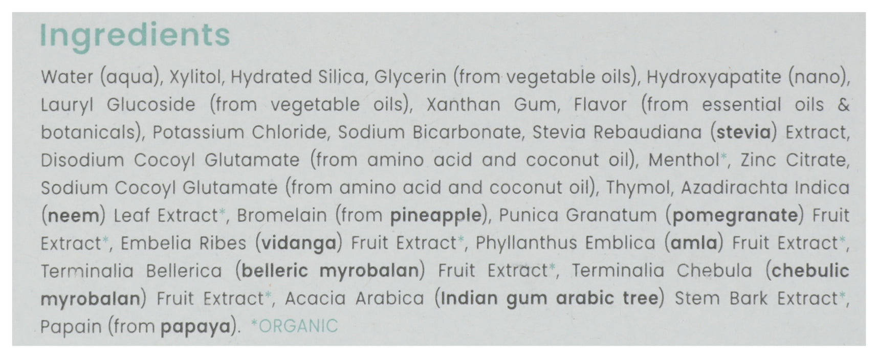 Whitening + Hydroxyapatite Toothpaste, Mint, 4 oz