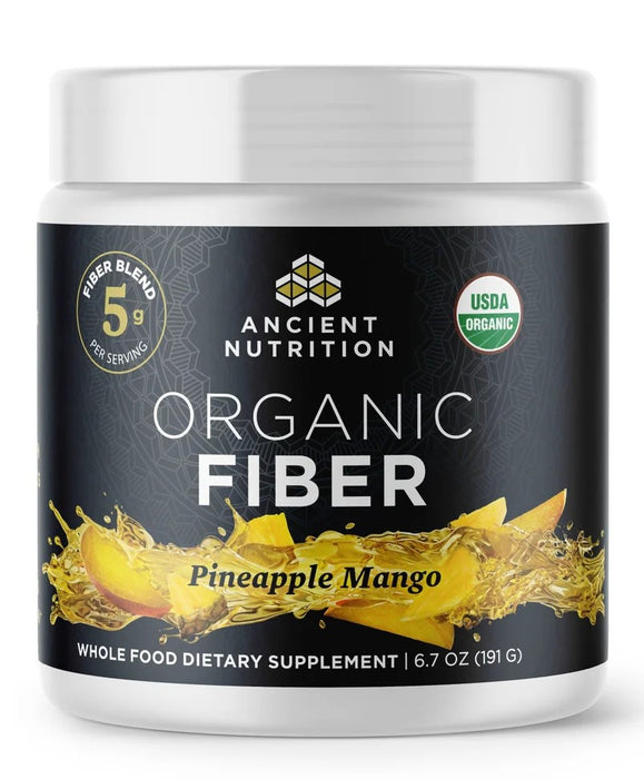 Organic Fiber Powder, Pineapple Mango, Org, 30 serv/6.7 oz