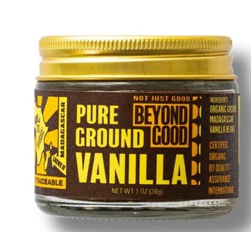 Madagascar Pure Ground Vanilla, Org, 1 oz