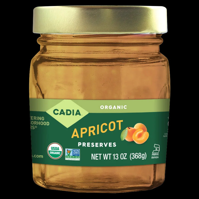 Apricot Preserves, Org, 13 oz