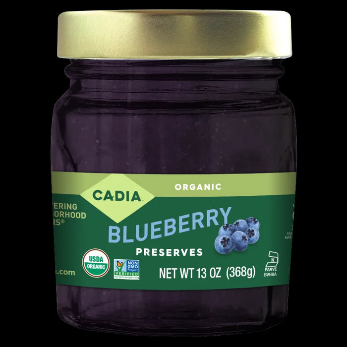 Blueberry Preserve, Org, 13 oz