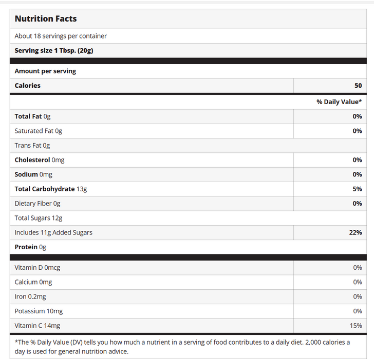 Blueberry Preserve, Org, 13 oz