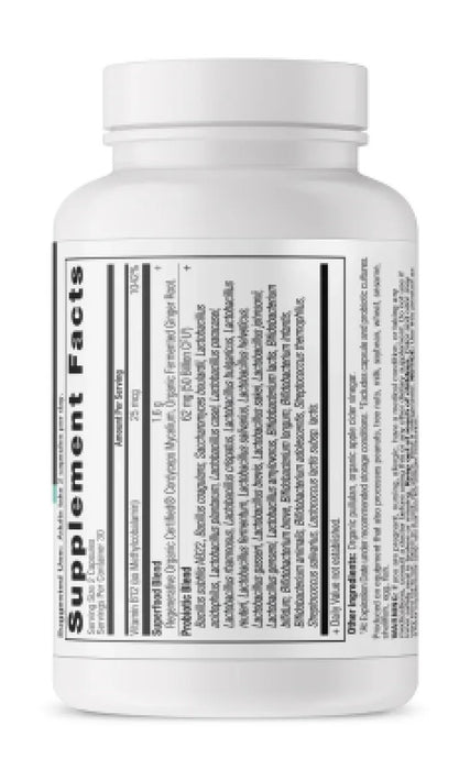 Women's Extra Strength Probiotics 50B SS, ROC Org, 60 cap