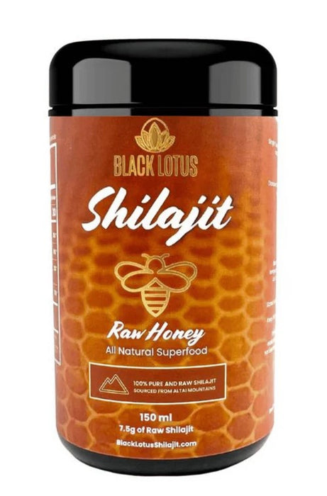 Black Lotus Pure Shilajit Honey, 150 ml