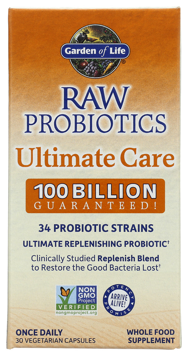 Raw Probiotics Ultimate Care, 30 cap