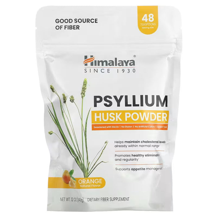 Psyllium Husk Powder, Org, 12 oz