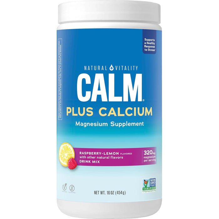 Calm Plus Calcium, Original Unflavored, 16 oz