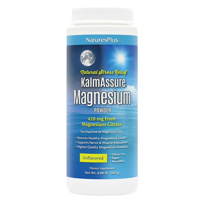 KalmAssure Magnesium Powder 420mg, Pink Lemonade, 408 gm