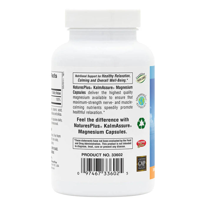 KalmAssure Magnesium, 420mg, 120 vcap