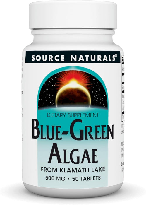 Blue-Green Algae, 500mg, 50tab