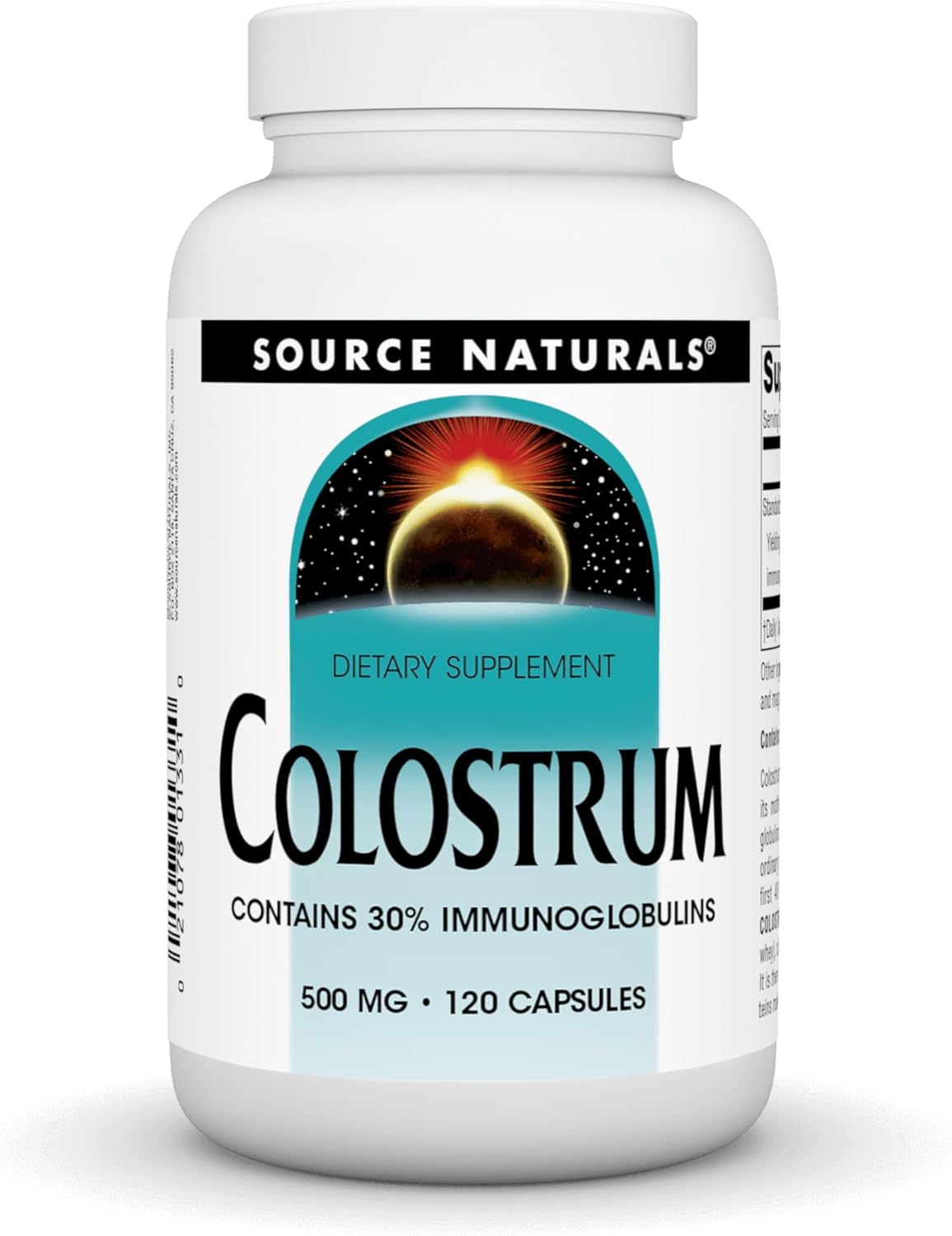 Colostrum 500 mg, 120 cap — Natures Pick Market