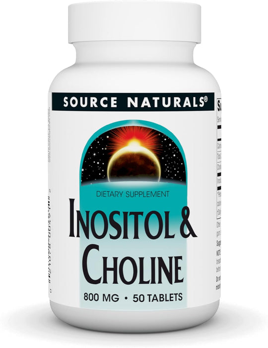 Inositol & Choline, 800 mg, 50tab