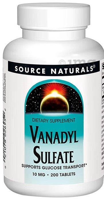 Vanadyl Sulfate 10 mg, 100 tab