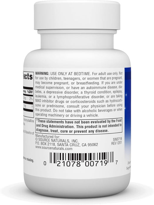 Melatonin, 1.0mg, 100 cap