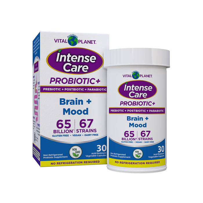 Intense Care Probiotic+ 65B SS, Brain + Mood, 30 vcap