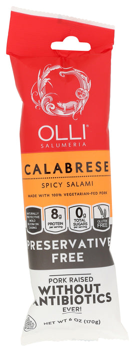 Calabrese Spicy Salami, ABF, 6 oz