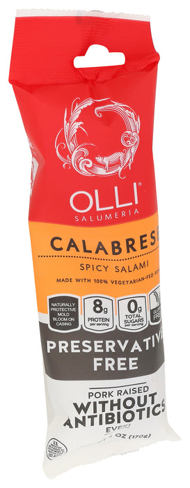 Calabrese Spicy Salami, ABF, 6 oz