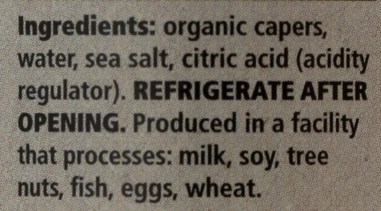 Capers Non Peril, Org, 3.5 oz
