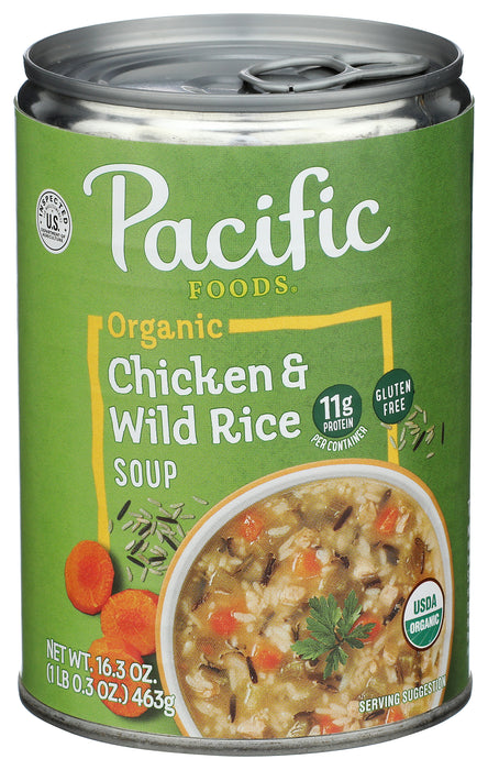 Chicken & Wild Rice Soup, Org, 16.3 oz
