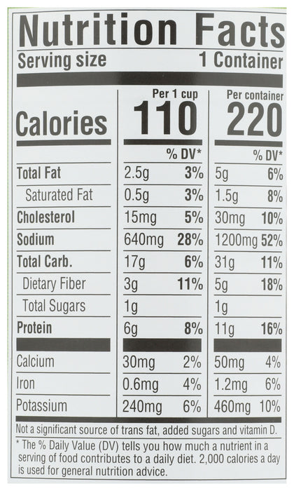 Chicken & Wild Rice Soup, Org, 16.3 oz