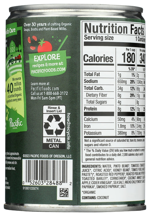 Chili Fire Roasted Vegetable, Org, 16.5 oz