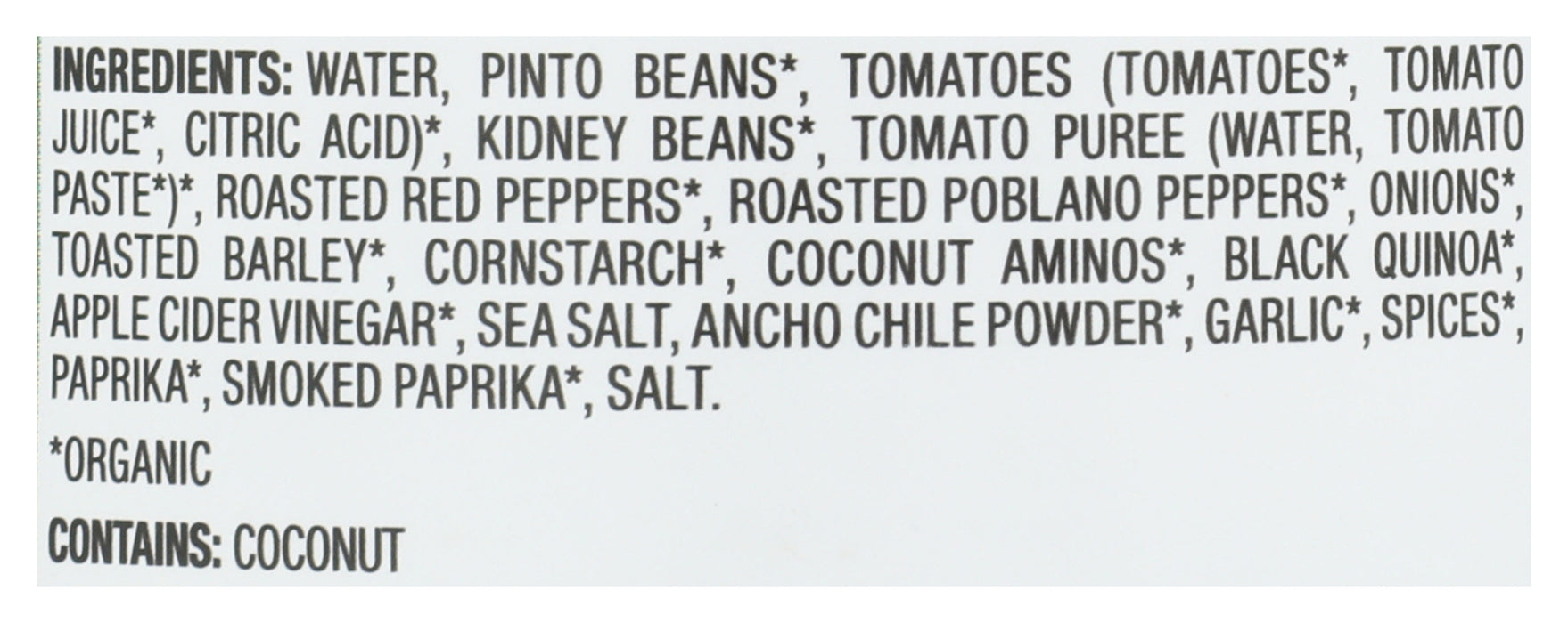 Chili Fire Roasted Vegetable, Org, 16.5 oz