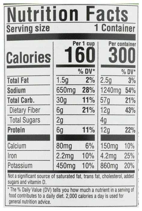 Chili with White Bean Verde, Org, 16.5 oz