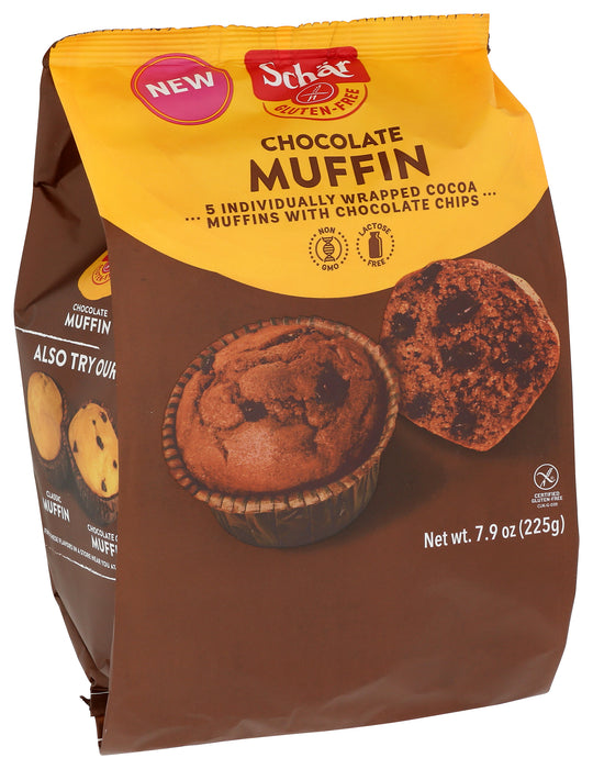 Chocolate Muffin 5ct, GF, 7.9 oz