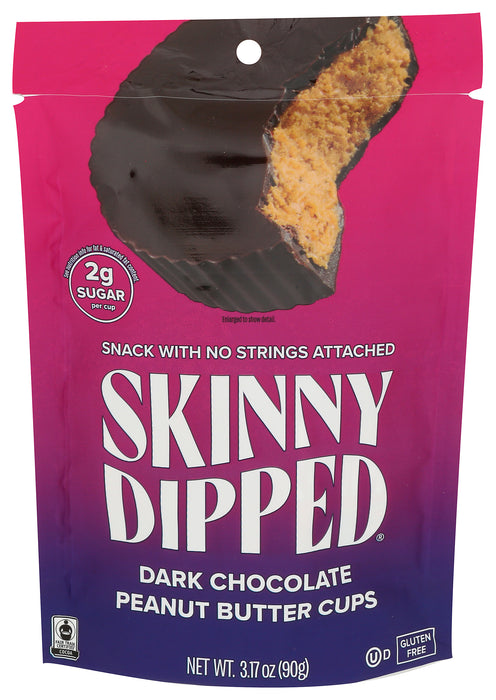 Dark Chocolate Peanut Butter Cups, FT, 3.17 oz