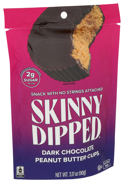 Dark Chocolate Peanut Butter Cups, FT, 3.17 oz