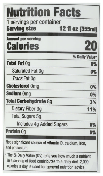 Fountain Cola Living Soda, Org, 12 fl oz